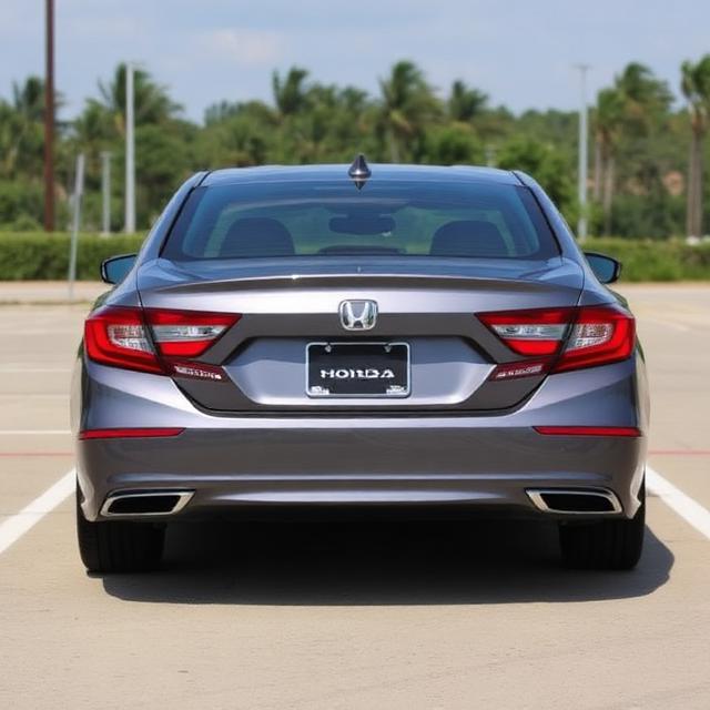 2019 Honda Accord rear exterior