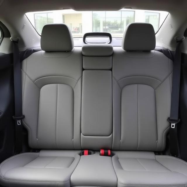 2022 Nissan Altima rear interior