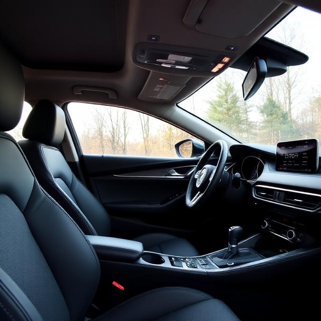 2018 Mazda6 front interior