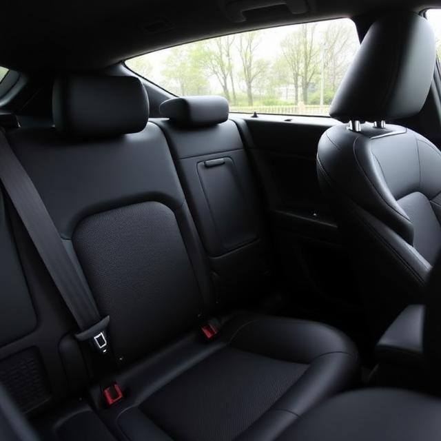 2018 Mazda6 rear interior