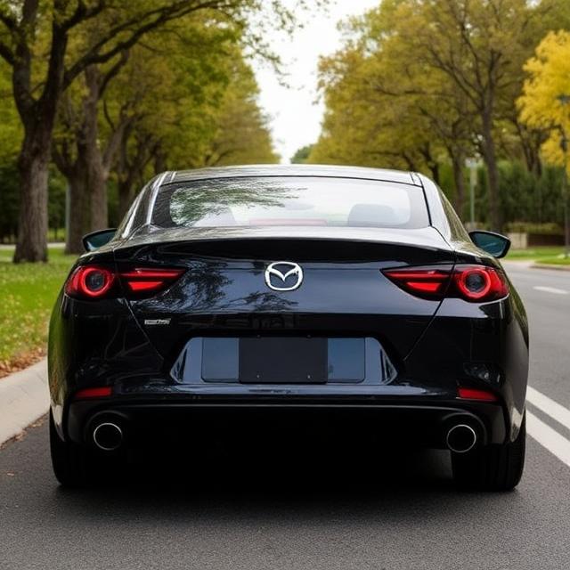 2018 Mazda6 rear exterior