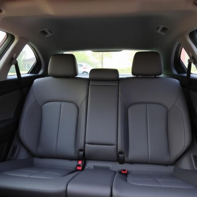 2023 Hyundai Sonata rear interior