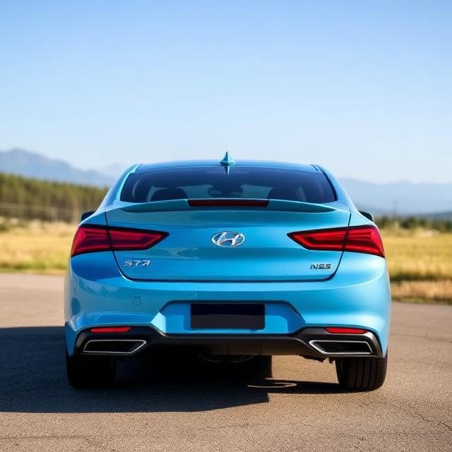 2023 Hyundai Sonata rear exterior